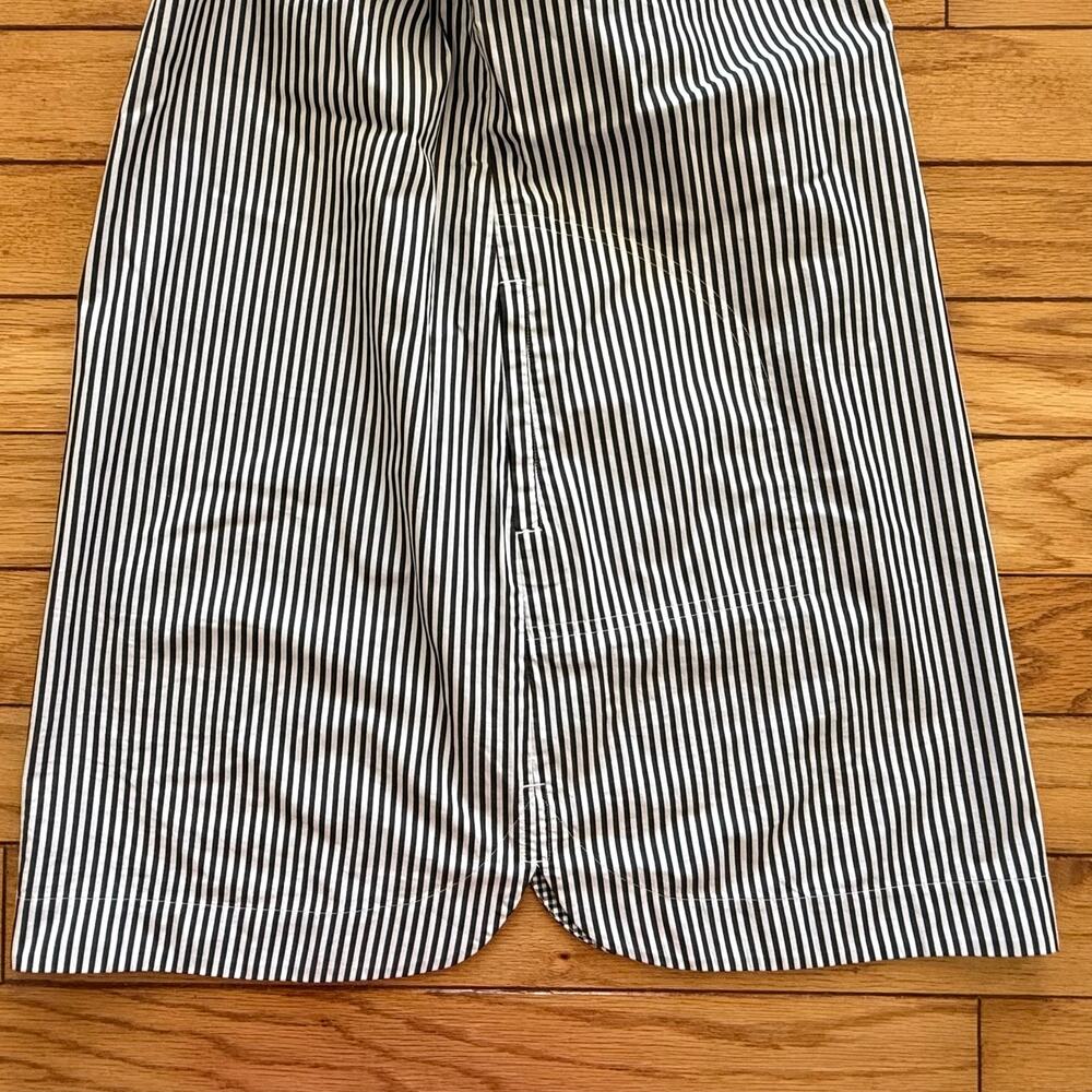 Black & White Stripe Cotton Vineyard Vine Sz 6 Shirt Dress Preppy Coastal Beach - Picture 4 of 11